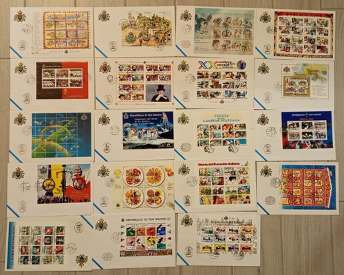 Lotto buste primo giorno - lotto, 19