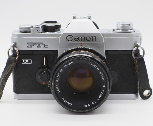 Canon ftb silver fd - canon,