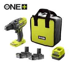 Trapano Avvitatore a Percussione 18V RYOBI R18PD3-220S kit 2 batterie c/b borsa