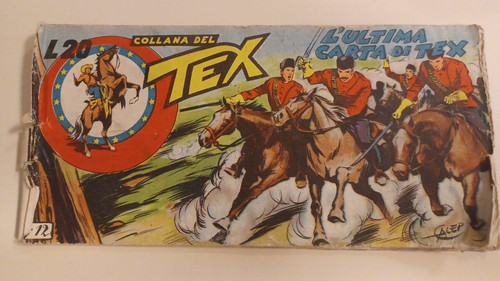 Tex striscia originale - 12,