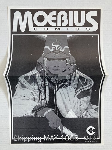 Moebius comics poster 1996 - poster,