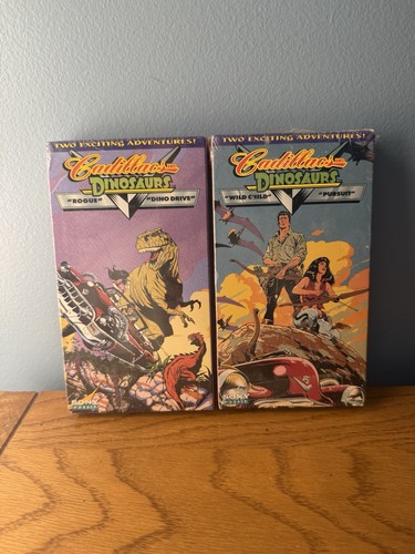 Cadillacs and dinosaurs vhs - dinosaurs,