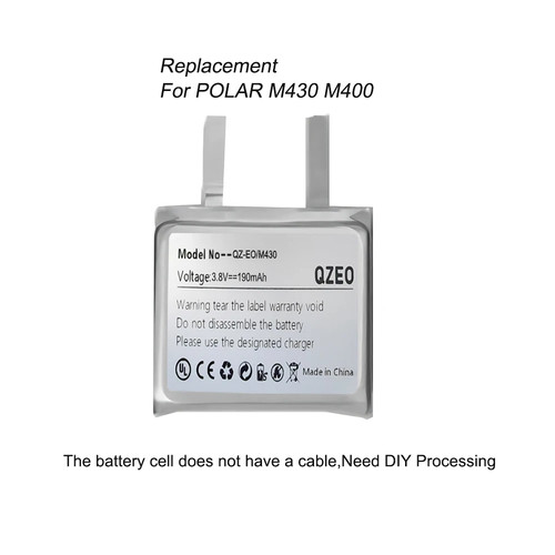 Batteria ricambio per - di, polar