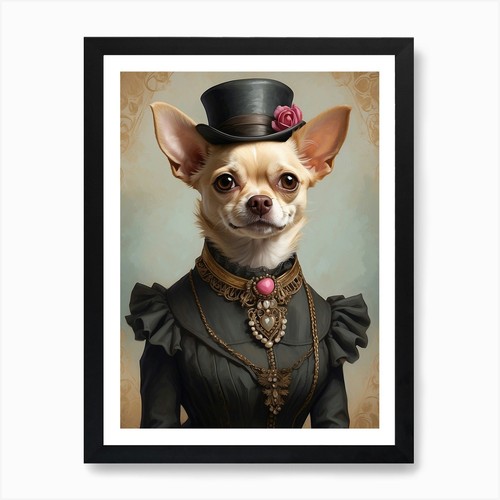 Chihuahua art print - chihuahua,