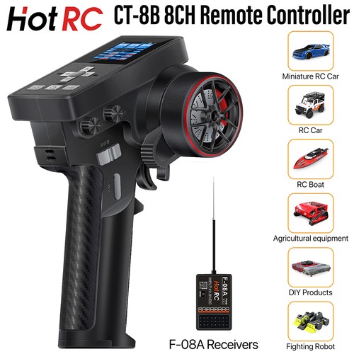 Hotrc 8ch 2 4g - ct-8b,