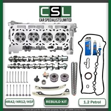 DOKKER JUKE QASHQAI PULSAR H5F 400 403 HRA2DDT CILINDRO TESTA NUDA RICOSTRUZIONE 1,2 L