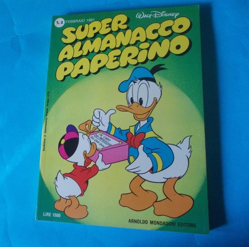 Super almanacco paperino 8 - paperino, nr.