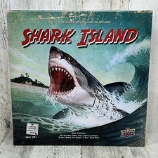 Upper Deck SHARK ISLAND Board Game w/ Limited Edition Promo Tile - New / Sealed