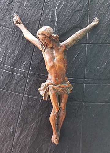 Crocifisso legno pino - legno,