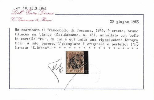 1859 asi toscana crazie - toscana,