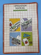 Raro manuale per macchina per