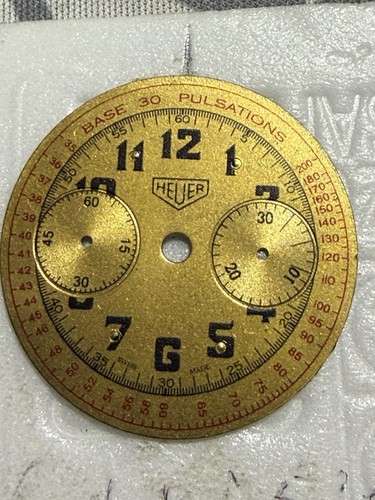 Heuer quadrante cronografo - heuer,