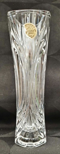 Petit vase cristal - vase, taillé