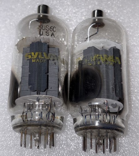 Coppia sylvania 6js6c - coppia, tester