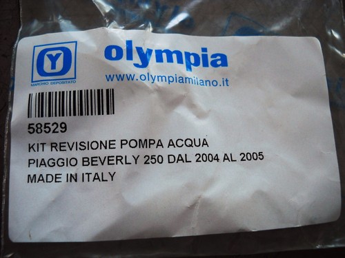 Kit revisione pompa acqua - kit,