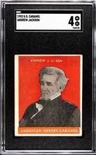 ANDREW JACKSON 1932 US Caramel