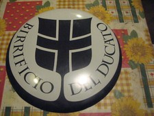 Pubblicitaria tabella isegna  In Metallo Birra Birrificio Del Ducato artigianale