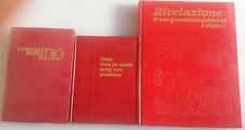 lotto 3 libri Testimoni Geova : RIVELAZIONE, RICERCA di DIO,VIVERE PER SEMPRE