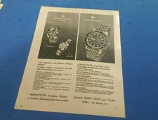 PUBBLICITA'  1964 OROLOGIO RADO-TICIN CAPTAIN-COOK PANAIR DO BRASIL ADV WERBUNG 