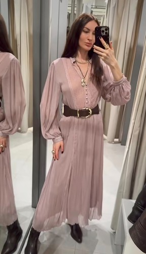 Zara abito midi combinato - zara:,