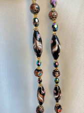 Collana antica Art Decò perle Veneziane Vintage autentico murano made in Italy