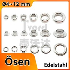 Occhielli Ø4~12 mm, acciaio