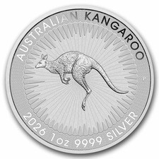 Australia 1 dollaro 2026 canguro canguro 1 oz 9999 argento