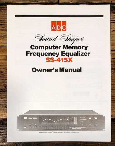 Adc 415x equalizzatore - ss-415x,