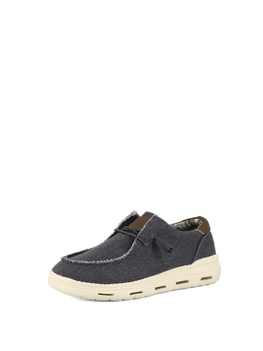 Mocassini comfort uomo azzurro