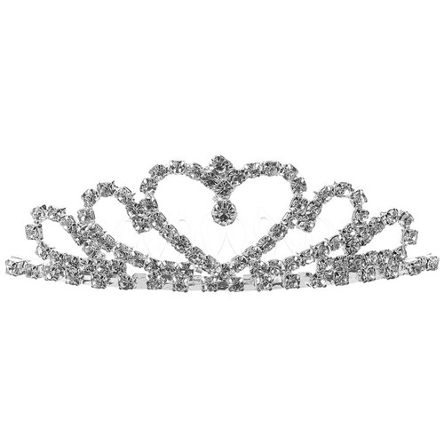 Cerchietto corona cuore