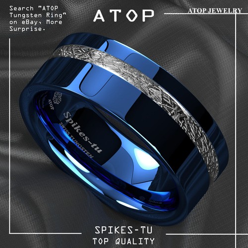Anello 8mm atop tungsteno - atop,
