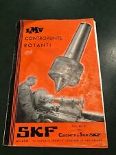 CATALOGO PUBBLICITARIO VINTAGE-LMV CONTROPUNTE ROTANTI-DITTA SKF MILANO 1939