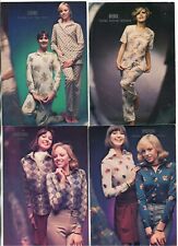 ABBIGLIAMENTO, LOTTO 4 CARTONCINI, MAGLIE E PIGIAMI IN TERITAL O JERSEY