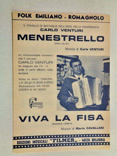 Menestrello viva fisa - viva,