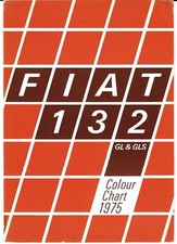Fiat 132 Colori Esterni
