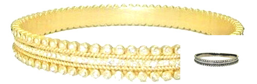 Bracciale bangle oro - in,