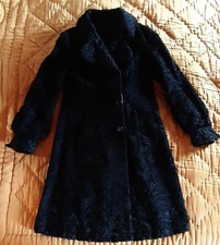 Pelliccia donna Astrakan nero