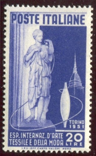 1951 repubblica arte - repubblica, tessile