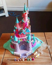 Polly Pocket Il Castello Incantato di Cenerentola 1995 Vintage Completo al 99%. 