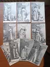 Lotto cartoline arti - 10,