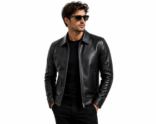 Giacca uomo nera biker - , racer
