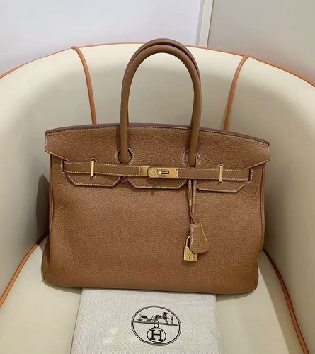 Auth hermès birkin - birkin, gold