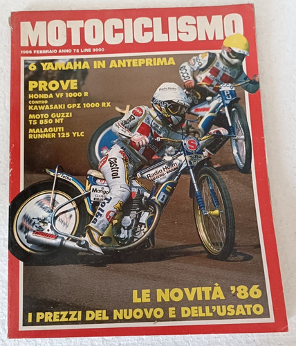Motociclismo 1986 honda - -, vf