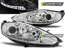 FARI ANTERIORI LED CROMO PER