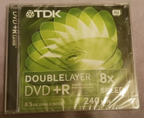 Tdk dvd double layer - tdk,