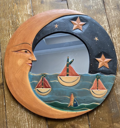 Specchio legno fatto e - fatto,