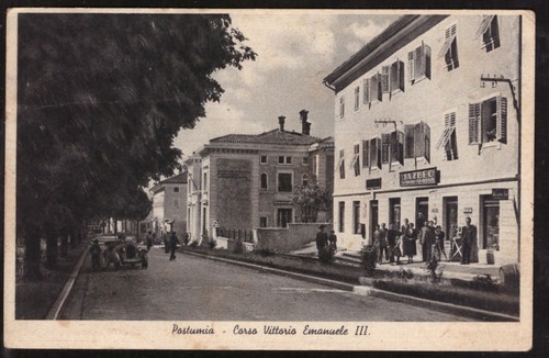 Cartolina postumia corso - cartolina,