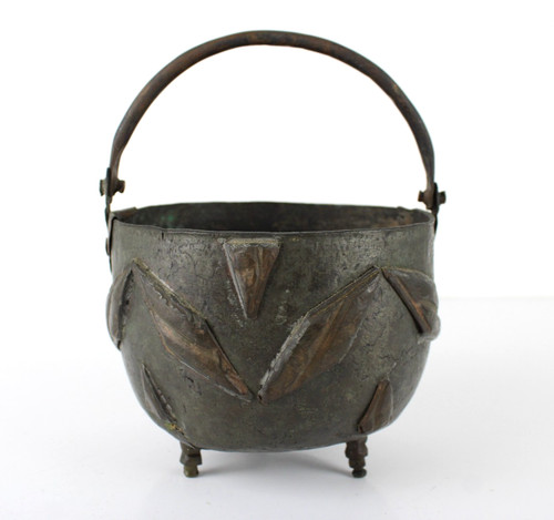 Antico scuttle carbone paiolo - scuttle,