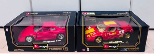 Burago ferrari f40 1987 - burago,