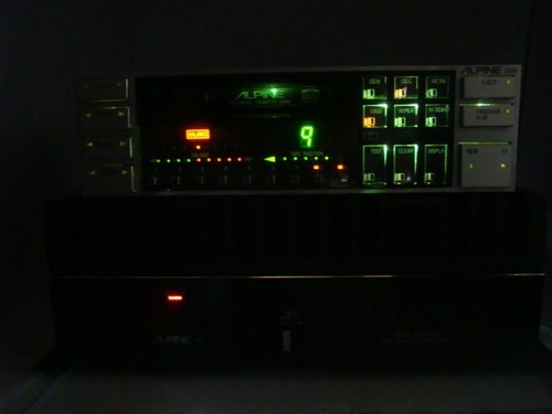 Alpine 5324 cassette tape deck - alpine,